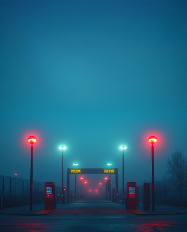 foggy night